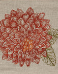 Paradise Garden Embroidered Cocktail Napkin Set