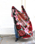 Fruity Floral Tapestry Blanket 