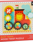 Busy Train Wooden Twist Puzzle