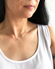Minimalist Herkimer Diamond Necklace