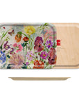 Flowers Small Serving Tray