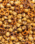 Dark Chocolate Pretzel Popcorn