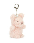 Curly Pig Bag Charm