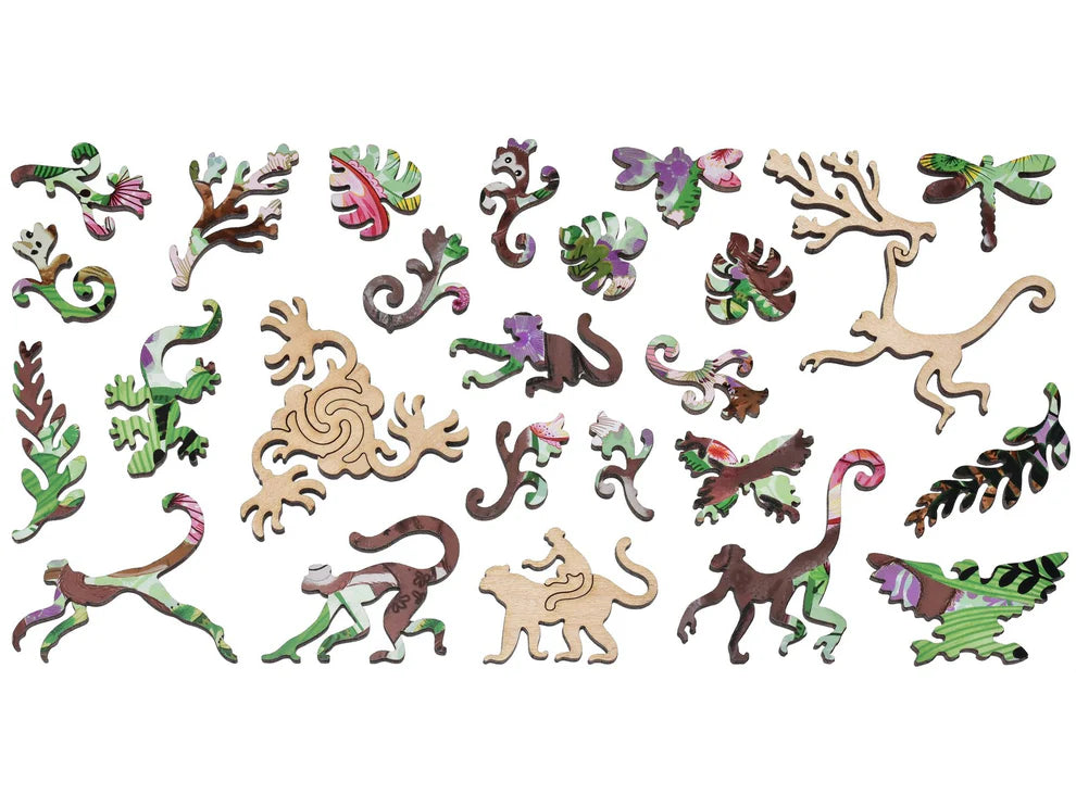 Monkeys Wooden Puzzle