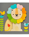 Little Lion Chunky Wood Puzzle
