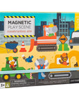 Construction Site Magnetic Play Scene