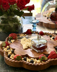 Scalloped English Bread Board Lazy Susan