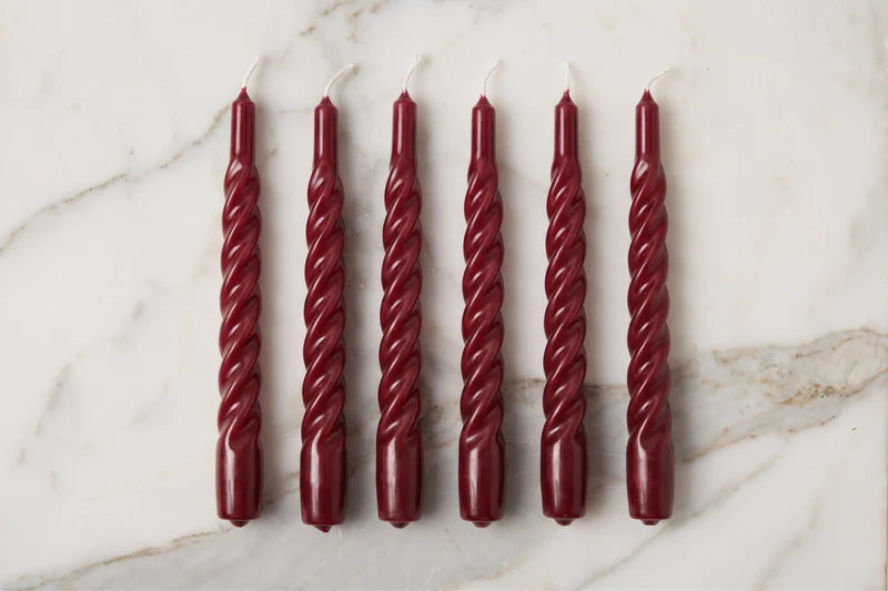 Twisted Taper Candles