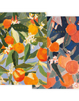 Sunny Oranges Notebook Set