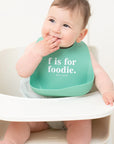 F is for Foodie Wonder Bib
