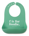 F is for Foodie Wonder Bib
