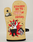 Yell at Football Oven Mitt