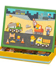 Construction Site Magnetic Play Scene