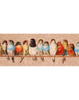 Perch of Birds Wooden Puzzle