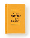 A Tiny Diary for Tiny Thoughts