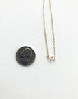 Minimalist Herkimer Diamond Necklace