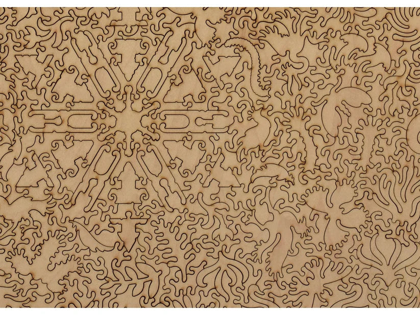 Living in Bird World Wooden Puzzle