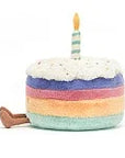 Amuseable Rainbow Birthday Cake