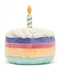 Amuseable Rainbow Birthday Cake