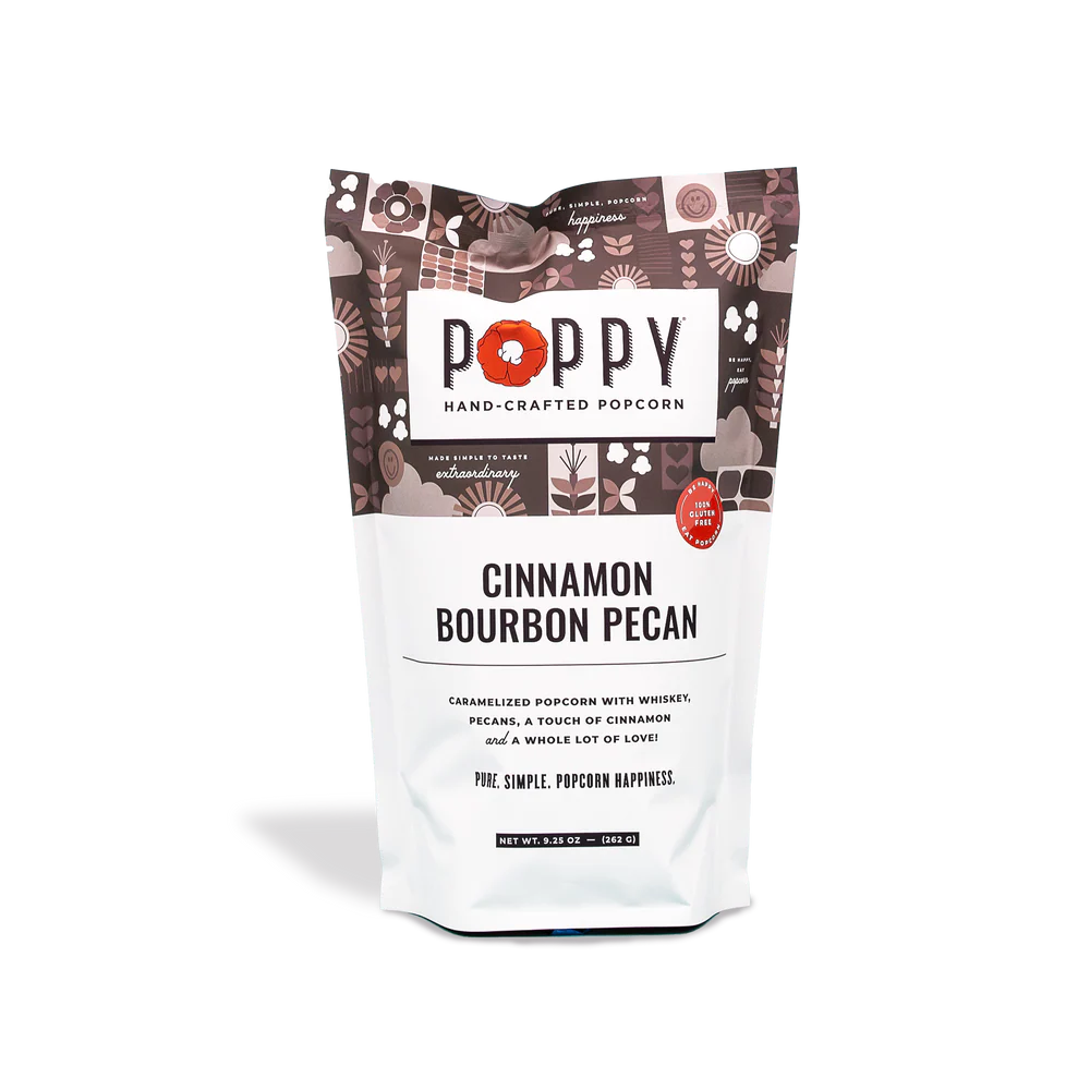 Cinnamon Bourbon Pecan Popcorn