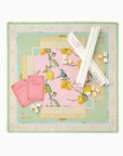 Citrus Songbird Mahjong Mat