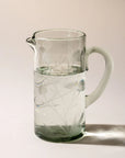 Thistle Etched Pitcher