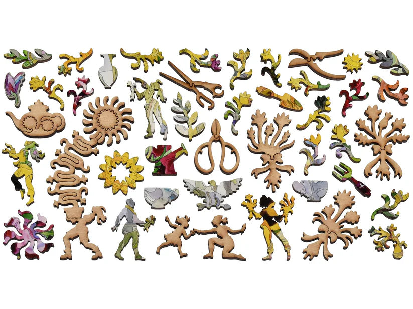 An English Bouquet Wooden Puzzle