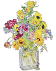 An English Bouquet Wooden Puzzle