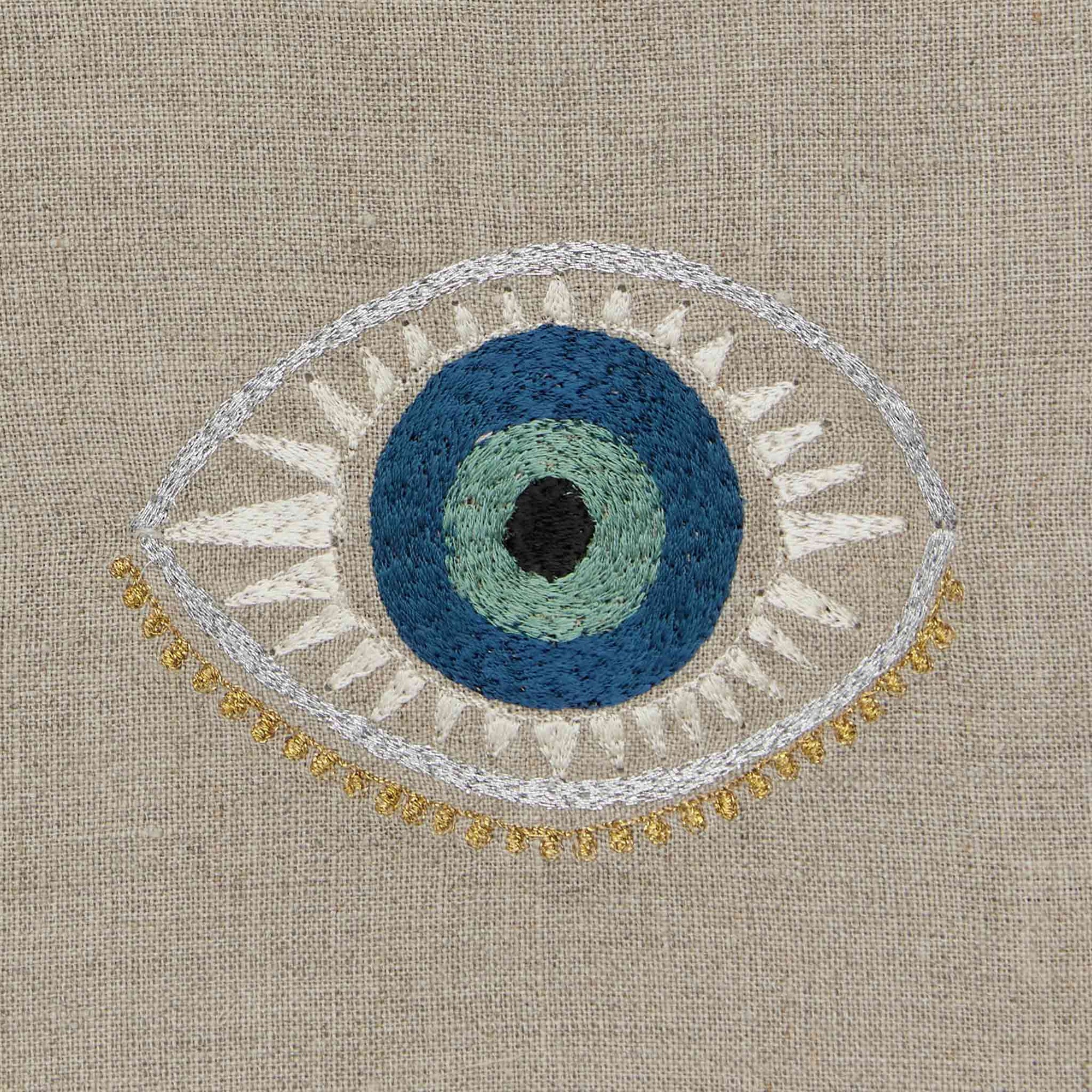 Good Luck Embroidered Cocktail Napkin Set