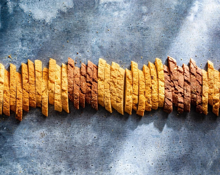 Enzo&#39;s Lemon Almond Biscotti