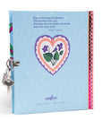 Hearts & Birds Locking Diary