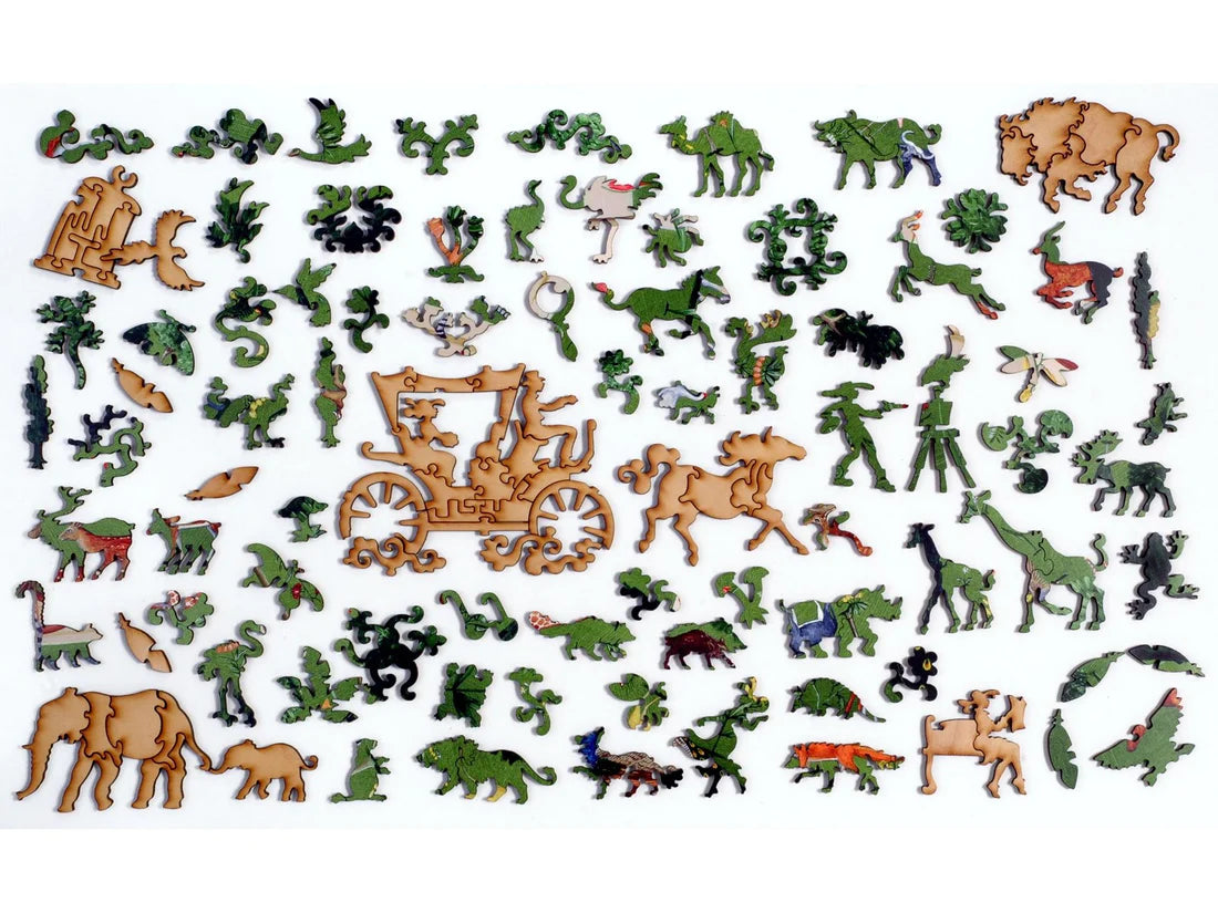 Menagerie Wooden Puzzle