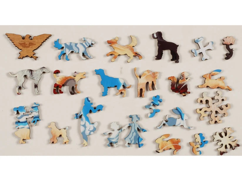 Merlin Wooden Puzzle