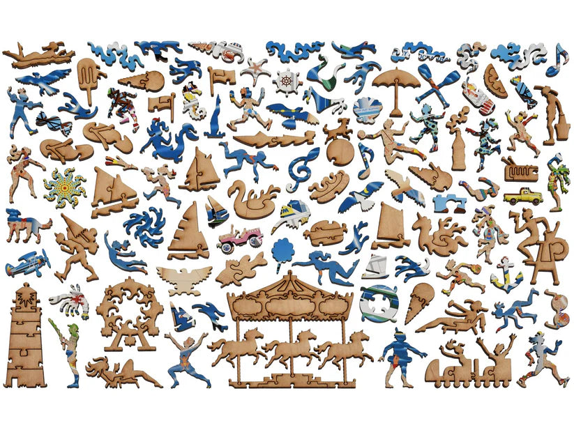 Oceanbay Carnival Pier Wooden Puzzle