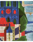 Paris Air France Wooden Puzzle