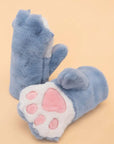 Fluffy Paw Mittens