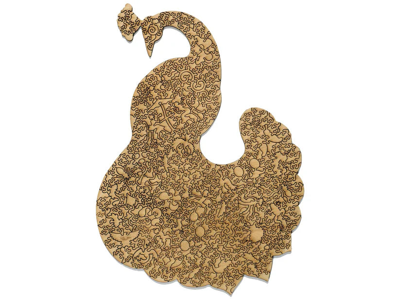 Peacock Wooden Puzzle