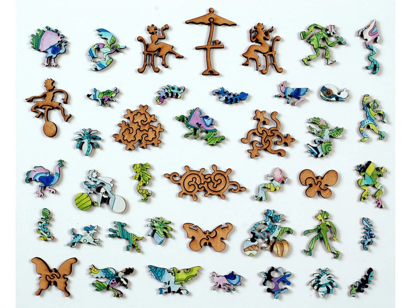 Peacock Wooden Puzzle