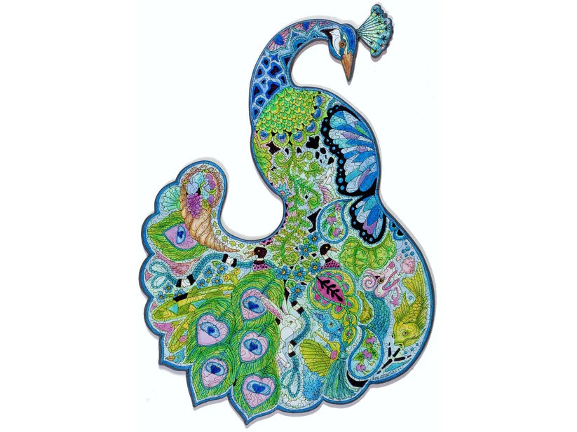 Peacock Wooden Puzzle