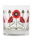 Poppy Rocks Glass