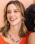 Rosemary Cross Hoops