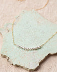 Serenity Pearl Bar Necklace