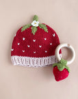 Addie Strawberry Beanie