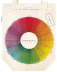 Color Wheel Canvas Tote