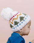 Holiday Tree Fair Isle Hat
