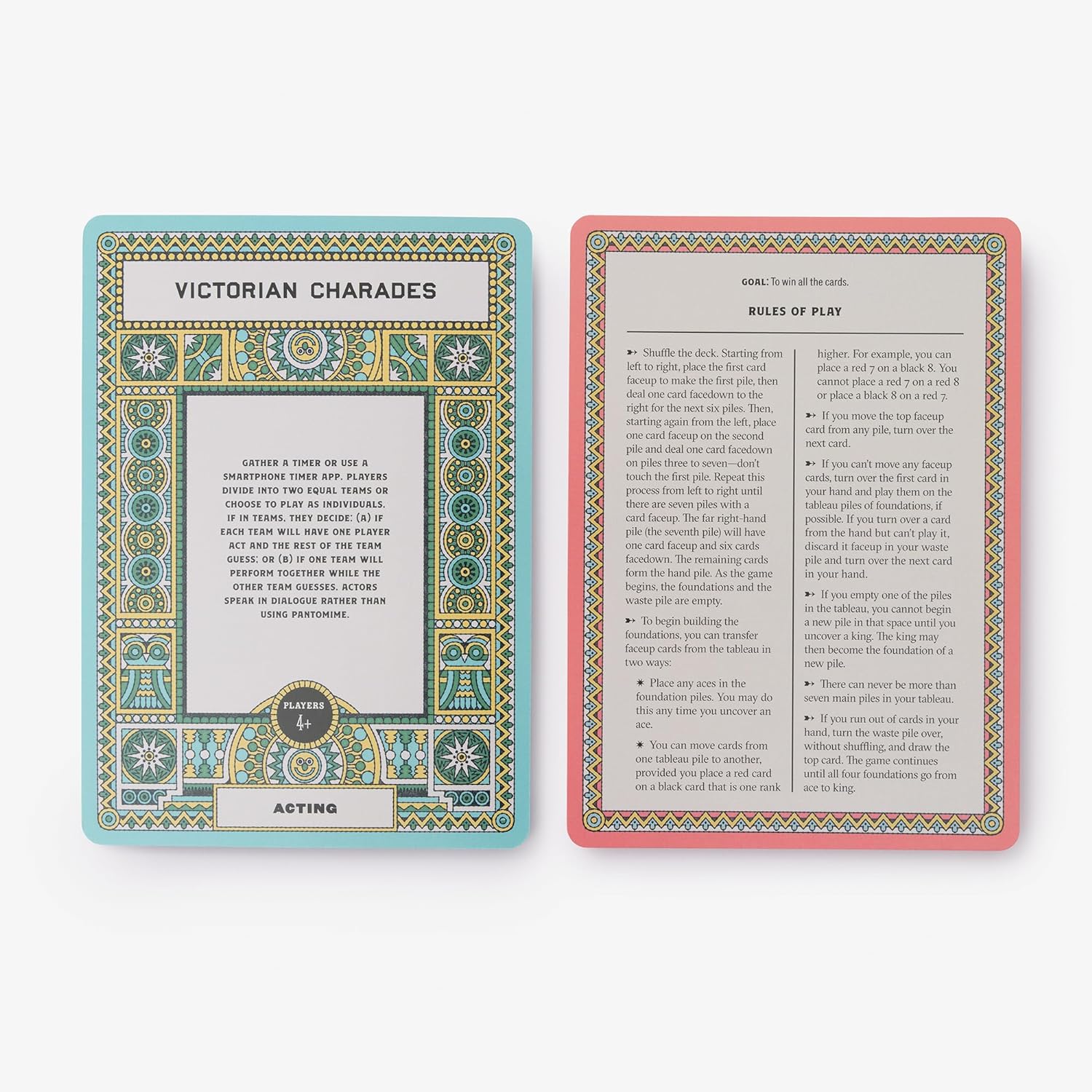 Victorian Parlour Games