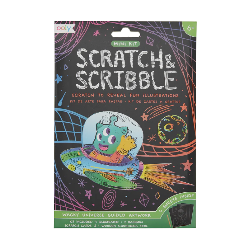 Mini Scratch &amp; Scribble Kit