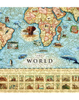 The World Map Wooden Puzzle