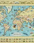 The World Map Wooden Puzzle
