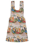 Lichen Jungle Cotton Pinafore Apron